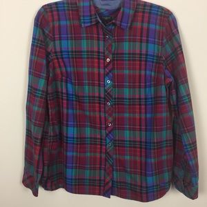 Talbots Tops - Women’s Sz PL Talbots Plaid Button Down Shirt 👚 Talbots Tops - Women’s Sz PL Talbots Plaid Button Down Shirt 👚